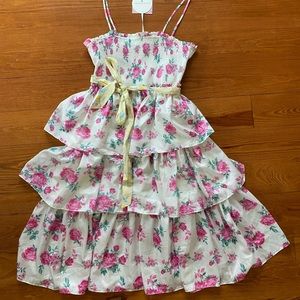 LoveShackFancy x Target limited edition floral midi dress